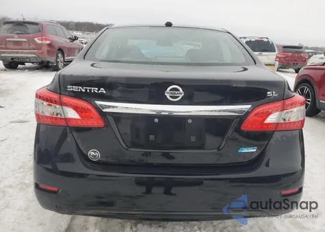 2014 Nissan Sentra S z USA, uszkodzony, nr VIN 3N1AB7AP5EY208538